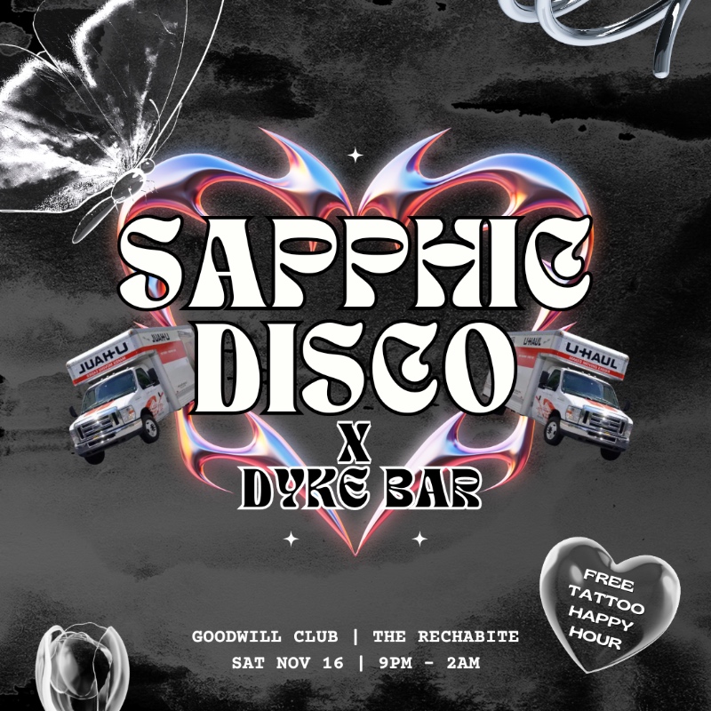 SAPPHIC DISCO X DYKE BAR